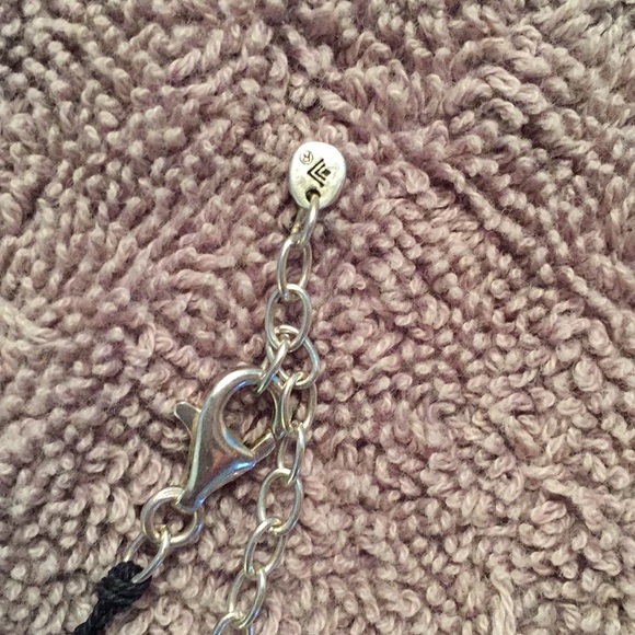 Silpada Set Blck/ gray necklace,matching earrings. - Picture 3 of 4